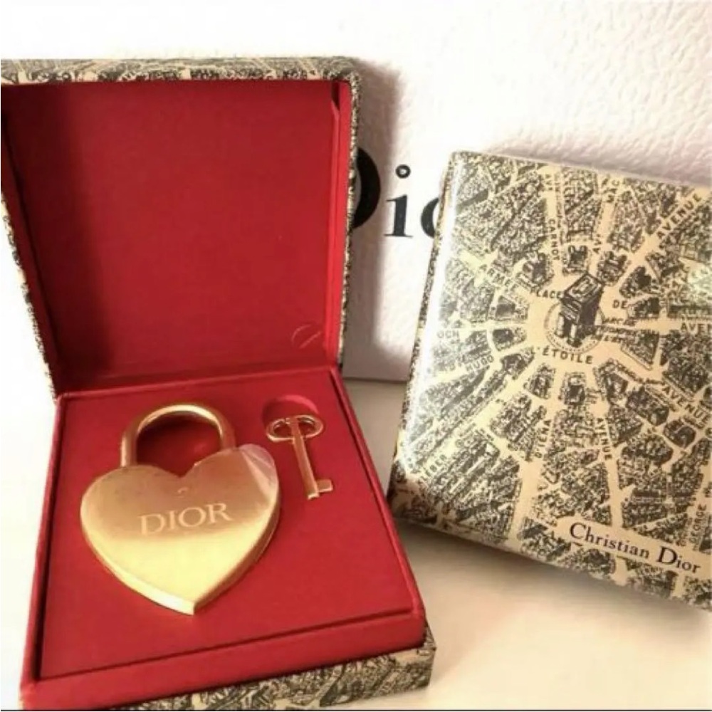 Authentic Dior Lock & key set